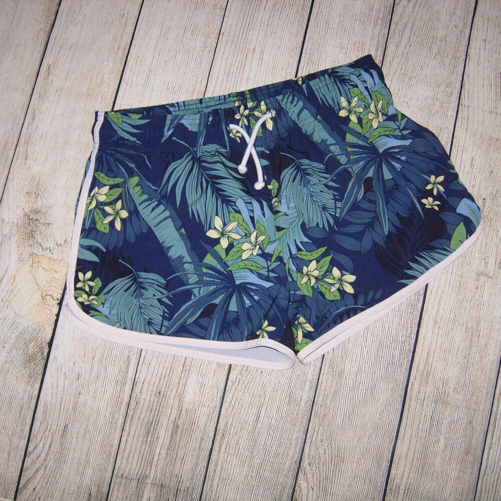 Tropical Print Shorts L